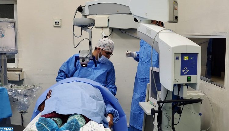 إقليم بولمان.. قافلة طبية في جراحة العيون وإزالة المياه الزرقاء