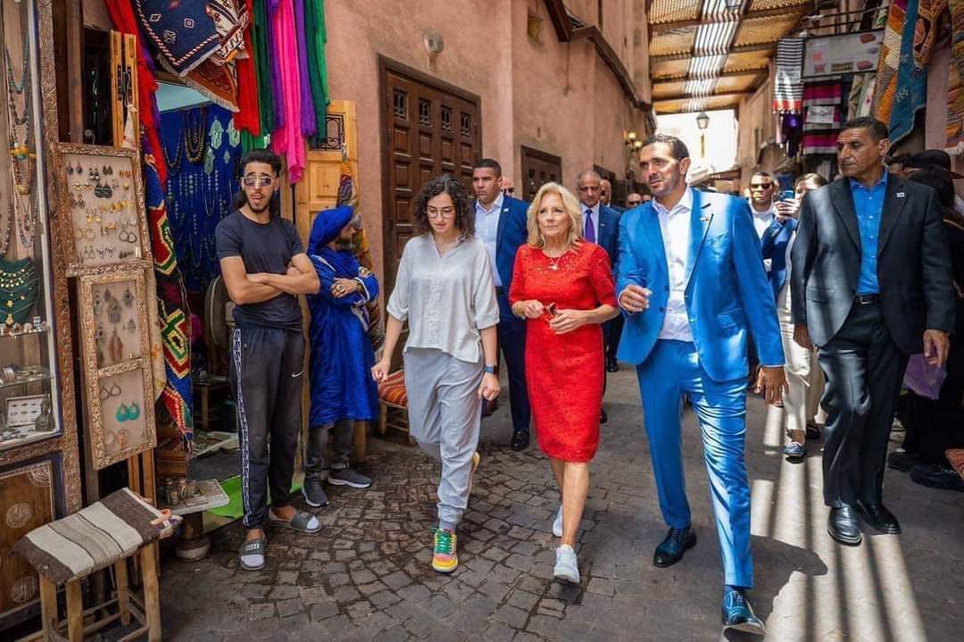 زيارة جيل بايدن إلى المغرب لبنة جديدة في توطيد العلاقات المغربية – الأمريكية العريقة