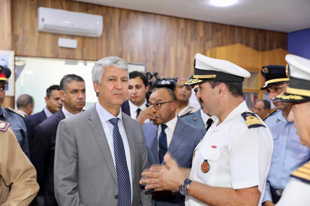 وزير الفلاحة والصيد البحري والتنمية القروية يقوم بزيارة المركز الوطني لتنسيق الإنقاذ البحري