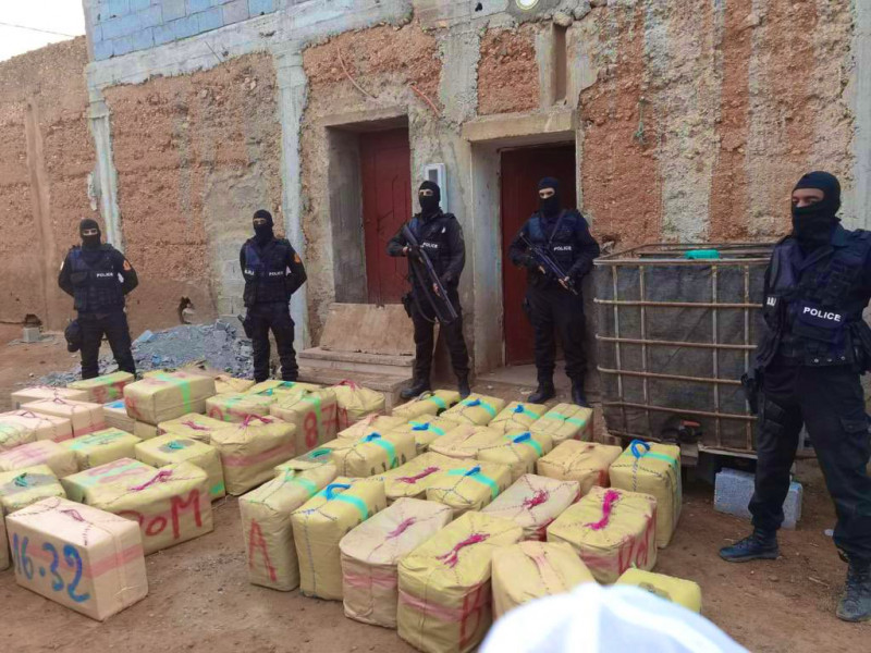 حصيلة مكافحة المخدرات بجميع أصنافها ما بين غشت واكتوبر