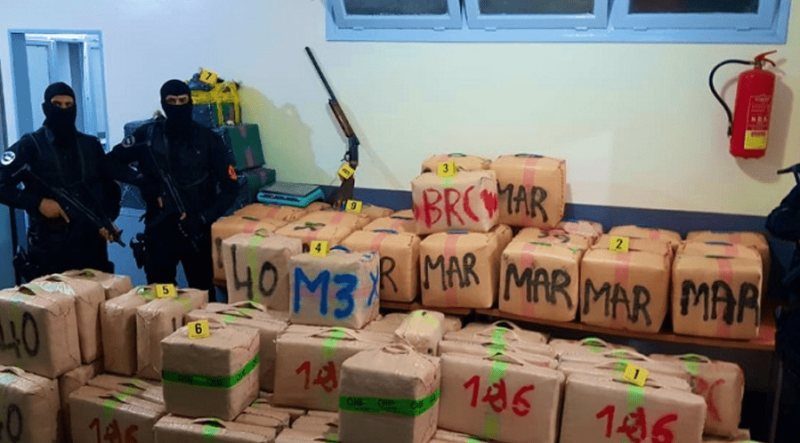 طنجة ميد: إحباط محاولة تهريب مخدرات على متن شاحنة للنقل الدولي