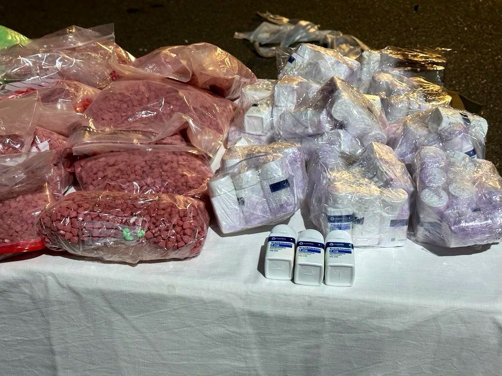 إجهاض محاولة لتهريب أزيد من 173 ألف 650 قرص مخدر بميناء طنجة المتوسط.