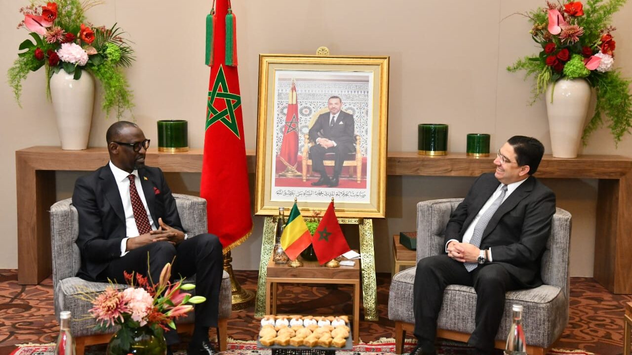 مراكش: وزير الخارجية ناصر بوريطة يتباحث مع نظيره المالي عبدولاي ديوب