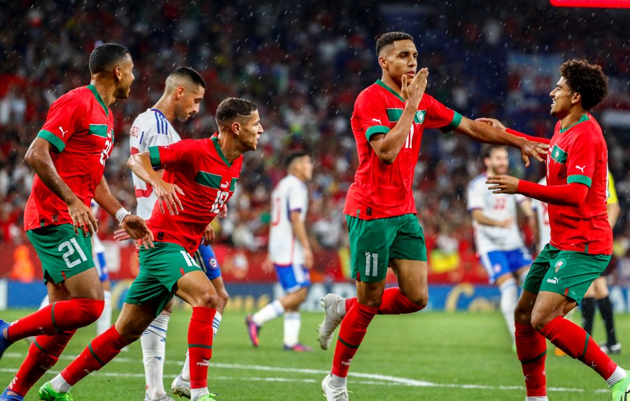 Morocco Chile Soccer