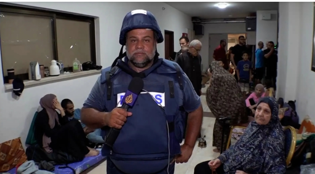 إصابة الصحفي الفلسطيني وائل الدحدوح برصاص قوات الاحتلال