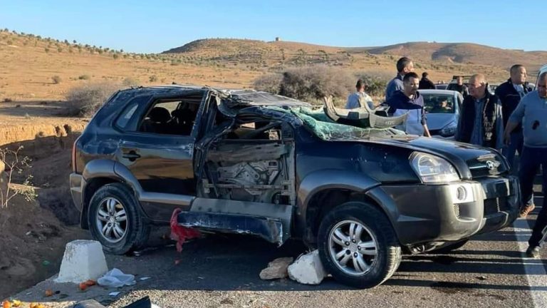 الدريوش…مصرع شخص في حادثة سير خطير.