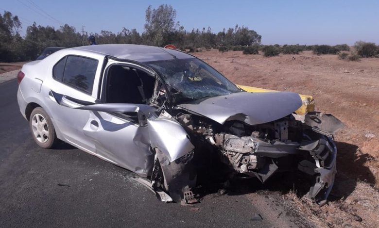 حوادث السير…سيارة تقل مهاجرين غير شرعيين تخلف عدة إصابات متفاوتة الخطورة.