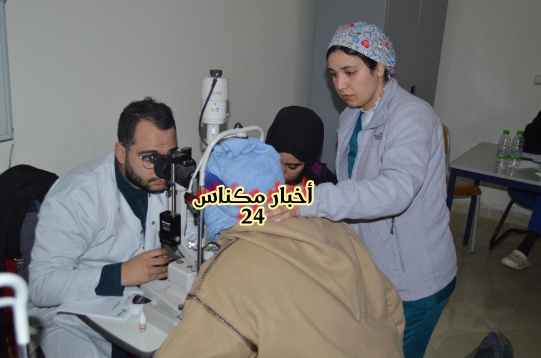 الحاجب.. ( بالفيديو – والصور) جمعية الثريا تنظم قافلة طبية لعلاج داء “الجلالة”