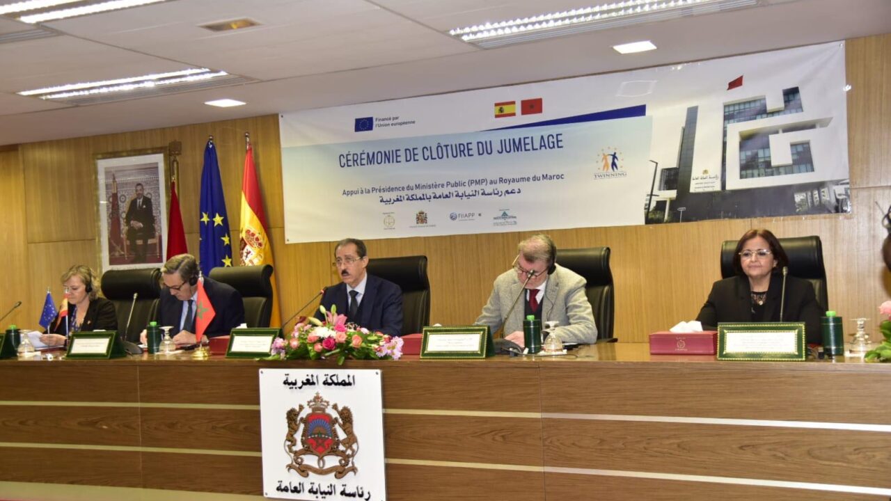 الرباط: اختتام برنامج التوأمة بين رئاسة النيابة العامة ونظيرتها الاسبانية