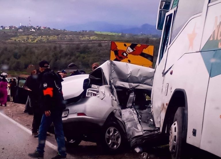 حادثة سير مميتة ضواحي شفشاون بسبب الدوبلاج.