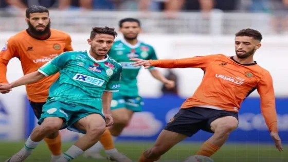 الرجاء الرياضي يسقط أمام نهضة بركان في افتتاح البطولة الاحترافية “إنوي