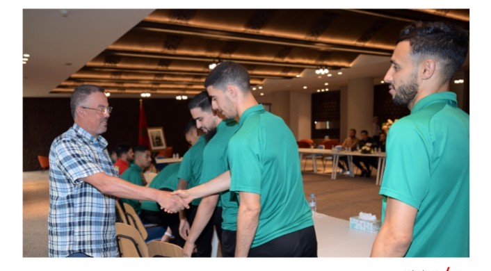 لقجع يحث منتخب القاعة على تشريف المغرب في كأس العالم بعد التأهل الرابع على التوالي