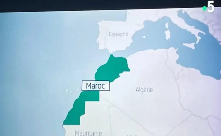 الإعلام الفرنسي ينشر خريطة المغرب كاملة تماشياً مع الموقف الجديد تجاه الوحدة الترابية