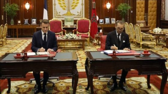 جلالة الملك محمد السادس والرئيس ماكرون يوقعان “إعلان الشراكة الاستثنائية الوطيدة بين البلدين”