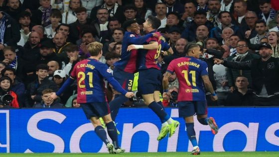 برشلونة يُذل ريال مدريد برباعية نظيفة ويؤكد تفوقه في كلاسيكو الأرض