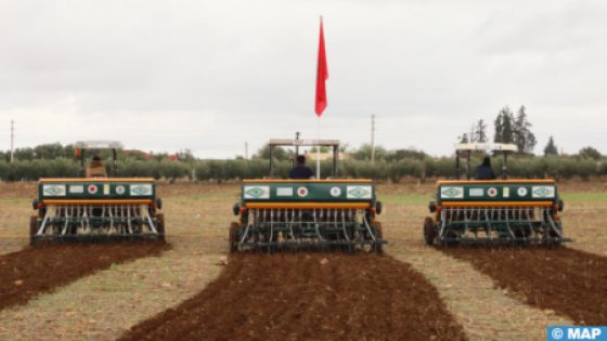 الحاجب..إطلاق عملية الزرع المباشر لتعزيز الفلاحة المستدامة في المغرب
