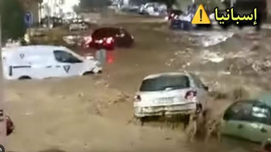 أمطار طوفانية شديدة تجتاح اسبانيا