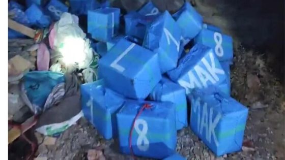 كلميم…إحباط عملية تهريب دولي للمخدرات وحجز 49 رزمة من الشيرا بالشاطئ الأبيض