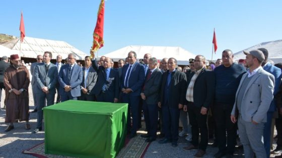 عامل إقليم أزيلال يعطي الانطلاقة لعدد من المشاريع التنموية احتفاءً بذكرى عيد الاستقلال المجيد