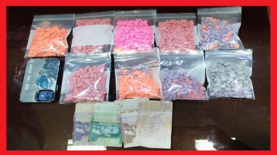 ضمن الجهود محاربة المخدرات و بالتنسيق مع الدايستي أمن فاس يوقف مروجًا المخدرات والمؤثرات العقلية قادمًا من الشمال وبحوزته 1760 قرصًا مهلوسًا