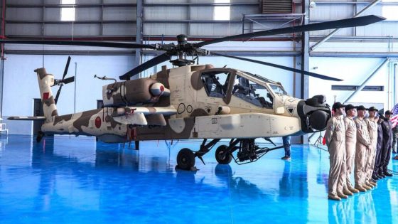 تنفيذا للتعليمات الملكية…حفل استلام 6 مروحيات قتالية من طراز “أباتشي AH-64E” بسلا.