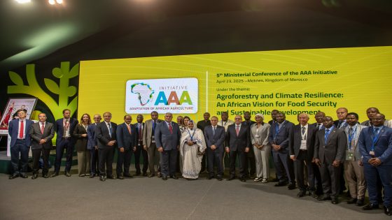 إفريقيا تتحرك من أجل زراعة مرنة: نجاح الدورة الخامسة للمؤتمر الوزاري لمبادرة AAA بمكناس