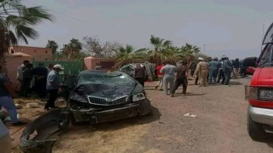 حادثة مروعة تصرع 6 أشخاص و ترسل 11 للمستعجلات بتارودانت.