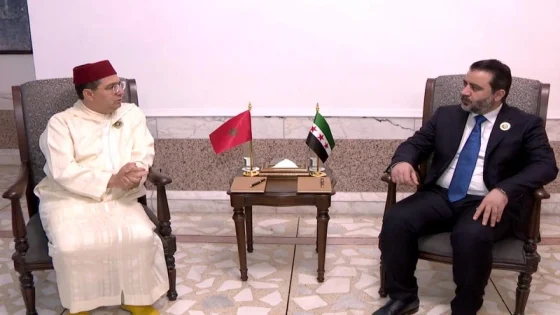 سوريا تشكر جلالة الملك على قرار فتح سفارة المغرب بدمشق