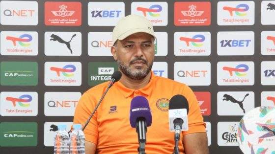 معين الشعباني يشتكي من سوء الاستقبال بزنجبار ويؤكد جاهزية نهضة بركان لنهائي الكونفدرالية