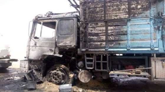 حريق مفاجئ يلتهم شاحنة محملة برقائق البطاطس وسط ذهول سكان سيدي سليمان