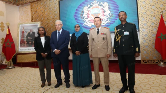 السيد لوديي يستقبل وزيرة الدفاع بالجمهورية الديمقراطية الفدرالية لإثيوبيا