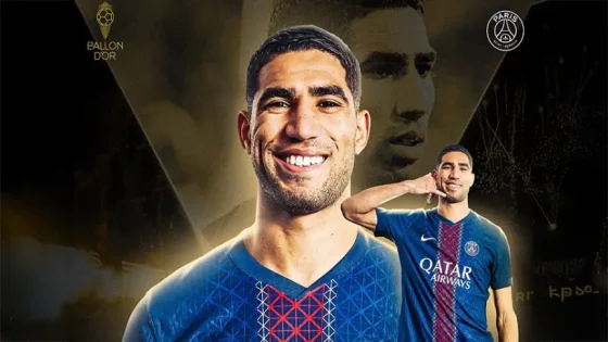 أشرف حكيمي ضمن القائمة النهائية للكرة الذهبية 2025 إلى جانب نخبة نجوم العالم