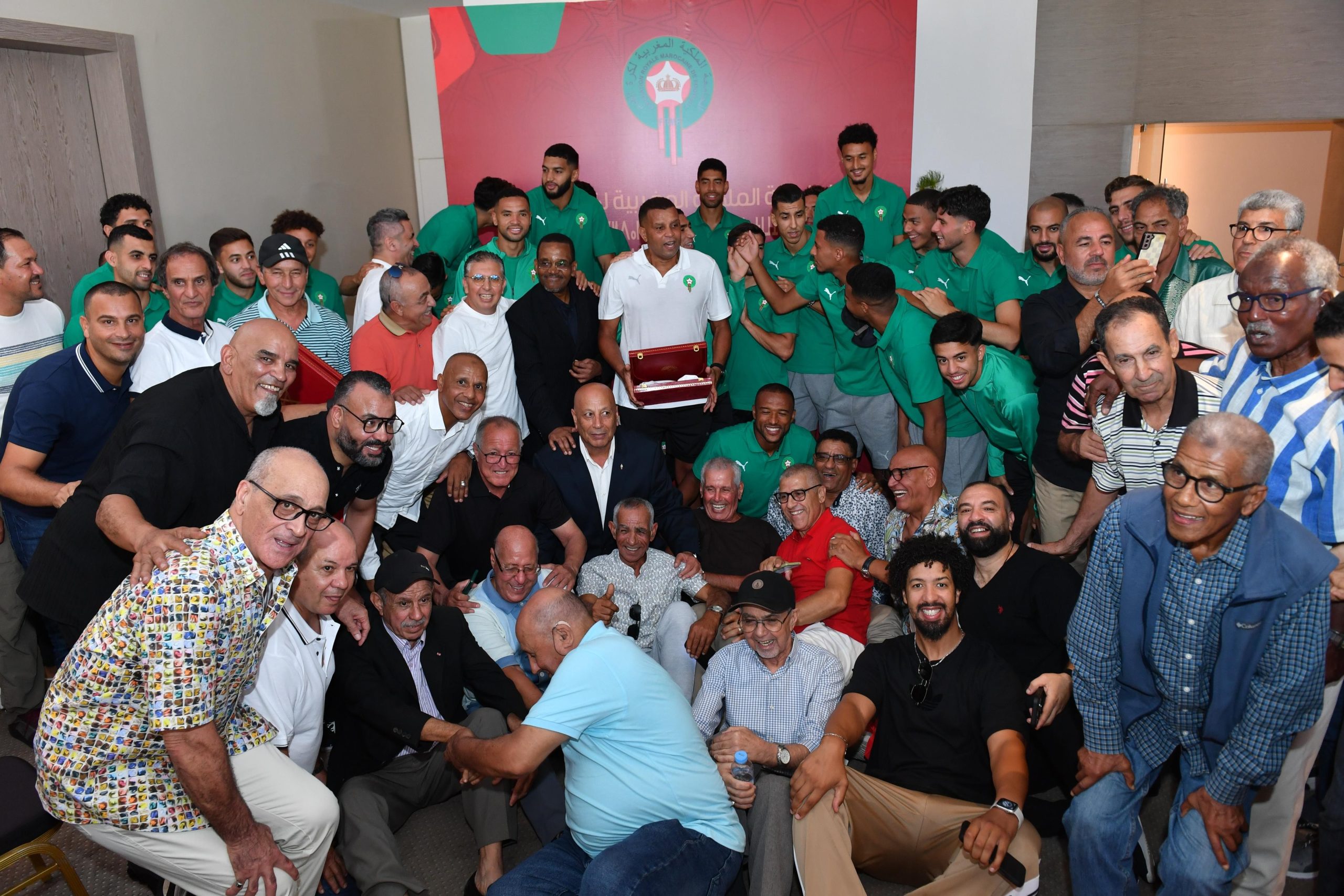 الجامعة الملكية المغربية لكرة القدم تقيم حفلا تكريميا لقدماء لاعبي المنتخب الوطني من عصبة الرباط-سلا- القنيطرة