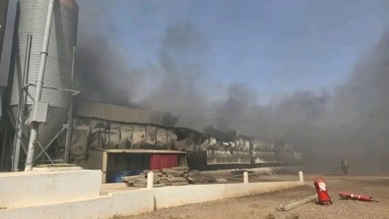 حريق ضخم يلتهم وحدة لإنتاج البيض بالرحامنة