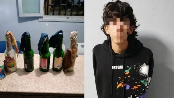 الأمن يحبط مخططاً خطيراً بعد ضبط مراهق بحوزته قنابل “مولوتوف” في احتجاجات الرباط