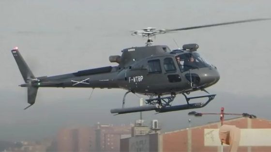 مروحيات مغربية لمراقبة الحدود مع سبتة.