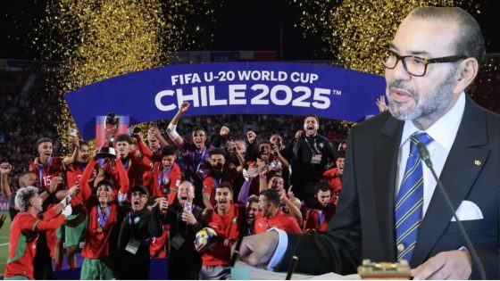 بتعليمات من جلالة الملك سيخصص يوم غد الأربعاء للمنتخب الوطني لكرة القدم لأقل من 20 سنة ، بطل كأس العالم، استقبال يليق بأبطال هذا الإنجاز الرياضي التاريخي غير المسبوق