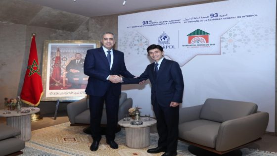 حموشي يستقبل رئيس شرطة الأمم المتحدة لتعزيز التعاون الأمني على هامش الجمعية العامة للأنتربول بمراكش