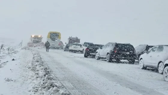نشرة إنذارية: زخات رعدية وثلوج ورياح قوية.