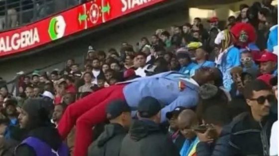 مؤثر أشهر مشجع كونغولي ينهار بعد الإقصاء