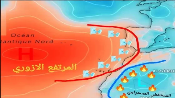 عودة المرتفع الآزوري تنهي التقلبات الجوية وتبشر بأيام مشمسة ومستقرة بالمغرب