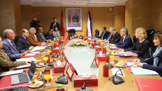 رئيس النيابة العامة يجري مباحثات مع وزير العدل الفرنسي لتعزيز التعاون القضائي بين البلدين