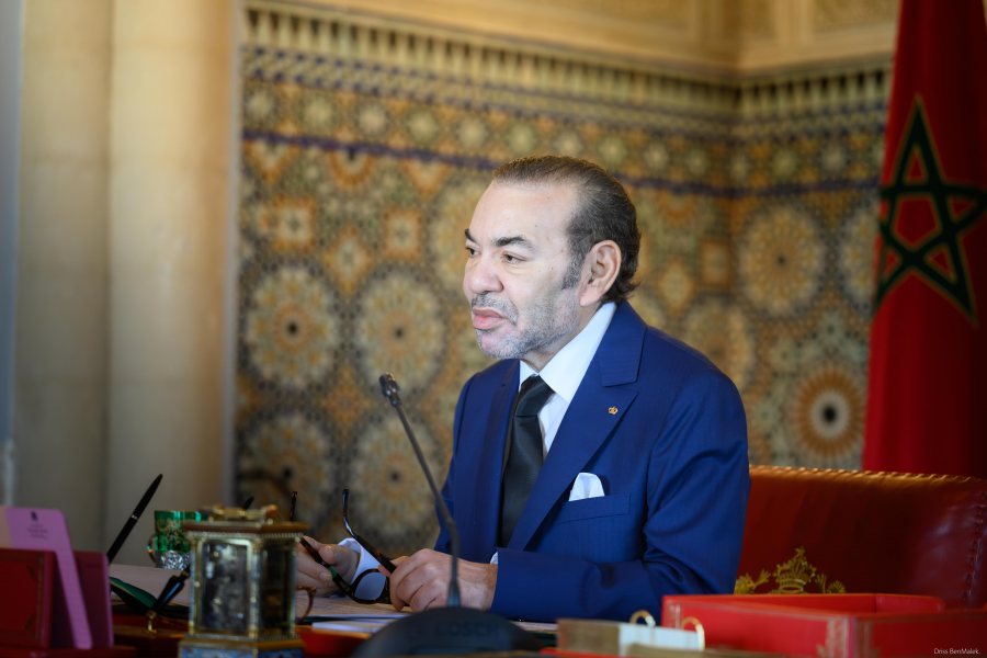 ترأس صاحب الجلالة الملك محمد السادس، نصره الله، اليوم الخميس بالقصر الملكي بالرباط، مجلسا وزاريا.
