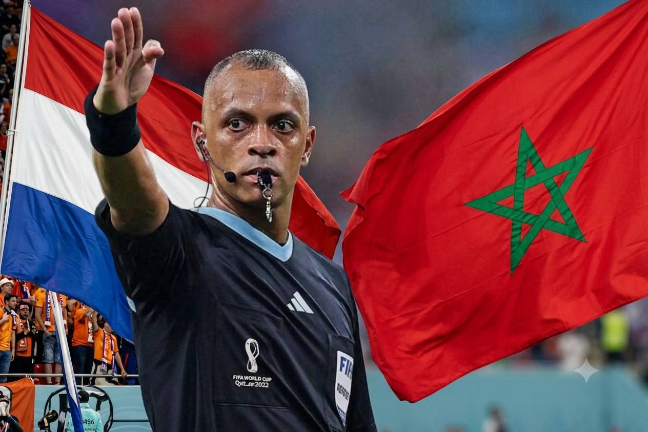 المونديال 2026: البرازيلي ويلتون سامبايو لقيادة قمة المغرب وهولندا في دور الـ32