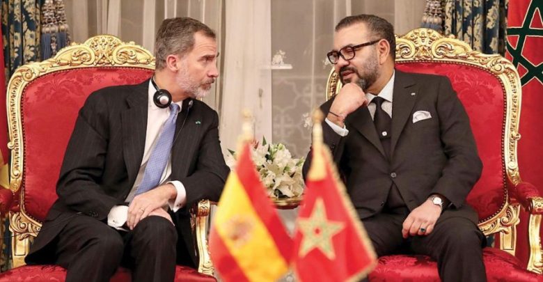 صاحب الجلالة يهنئ الملك فيليبي السادس بمناسبة فوز المنتخب الإسباني بكأس العالم